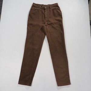 Vintage Levis 512 Jeans Womens 11 Brown 28x31 Slim Fit Tapered Leg USA Made 90s
